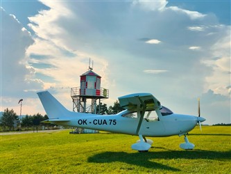 Letadlo Eagle v Ústí nad Orlicí